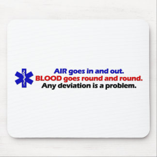 Air/Blood Mouse Mat