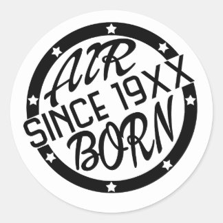 AIR BORN SHEILD STICKER