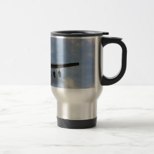 Air-brakes extended coming into land travel mug