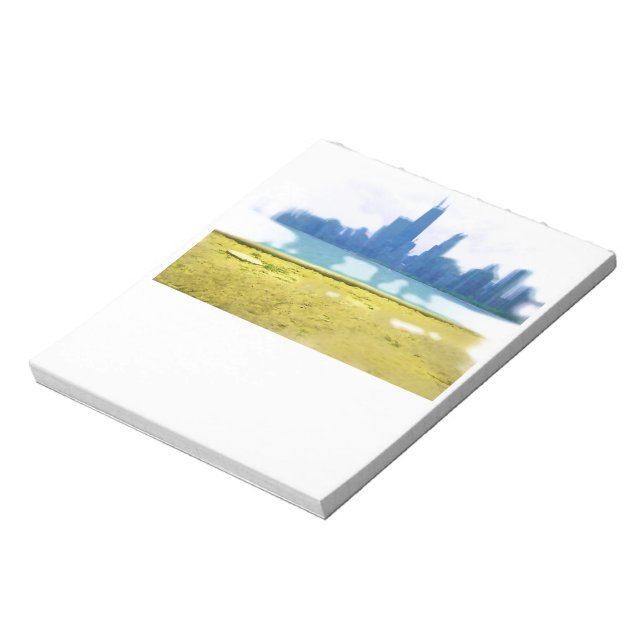 Air Brushed Chicago Notepad (Rotated)