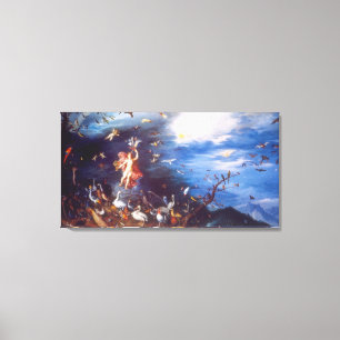 Air, by Jan Brueghel the Elder Canvas Print