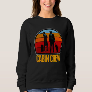 Air Cabin Crew Stewardess Steward Sweatshirt