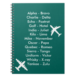 Air Cadet Flying Lesson Learning to Fly Aeroplanes Notebook