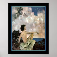 "Air Castles" ca. 1904 Maxfield Parrish