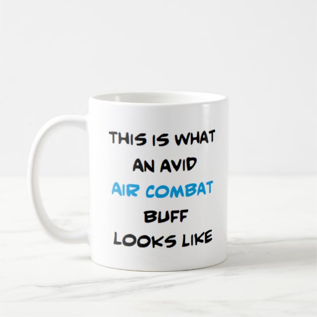 air combat buff, avid coffee mug (Left)