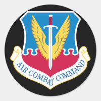 Air Combat Command Sticker