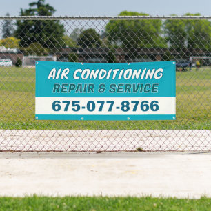 Air Conditioniners Servicing Custom Banner