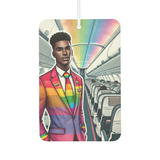 Air crew #2 car air freshener (Front)