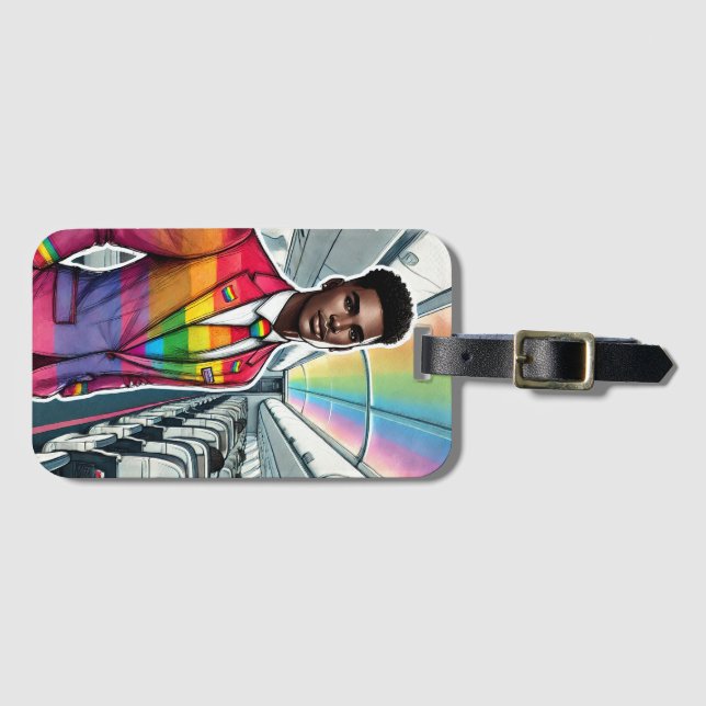 Air crew #2 luggage tag (Front Horizontal)