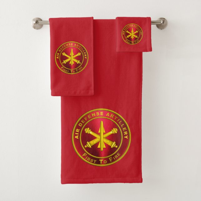 Air Defence Artillery  Bath Towel Set (Insitu)