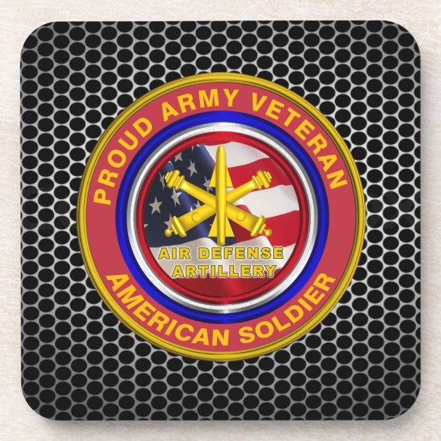 Air Defence Artillery Coaster (Front)