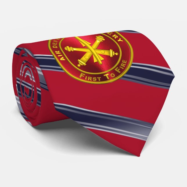 Air Defence Artillery Veteran Tie (Rolled)