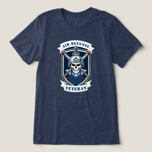 Air Defence Missile Crew Veteran Emblem Tri-Blend Shirt