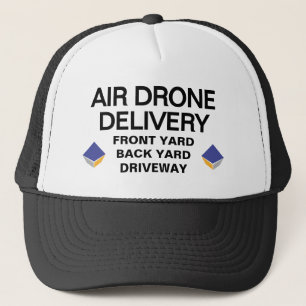 Air Drone Delivery Trucker Hat (Customise It!)