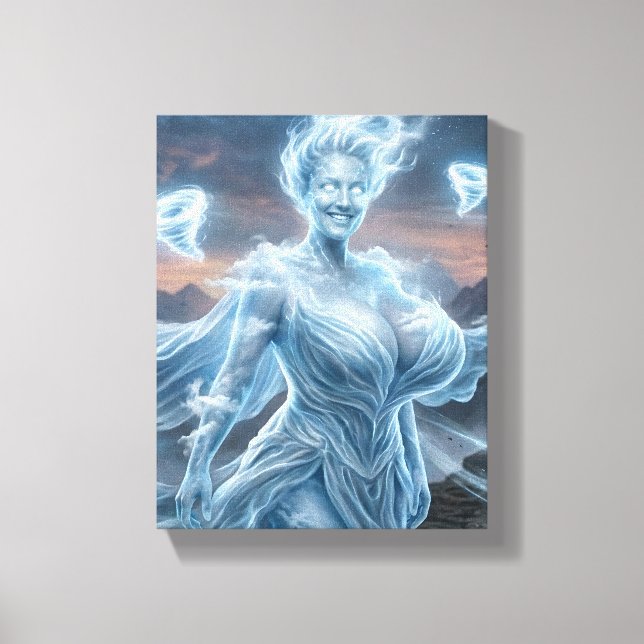 Air Elemental Canvas Print (Front)