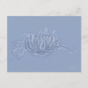 Air Elemental Lotus Postcard