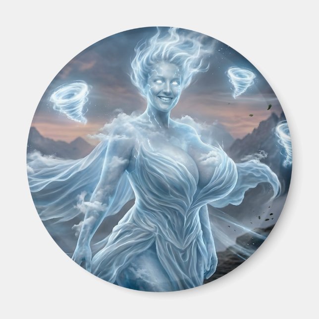 Air Elemental Magnet (Front)