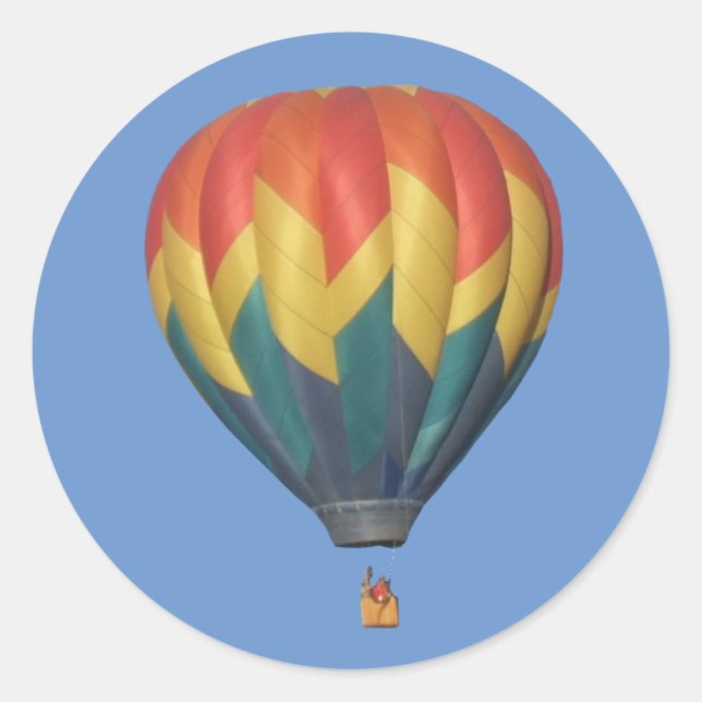 Air Flambe Hot Air Balloon Sticker (Front)