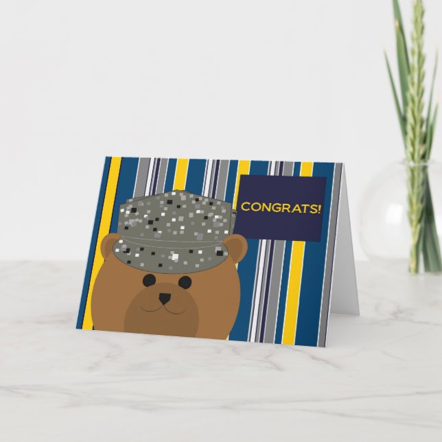 Air Force Airman Congrats! Greeting Card (Front)