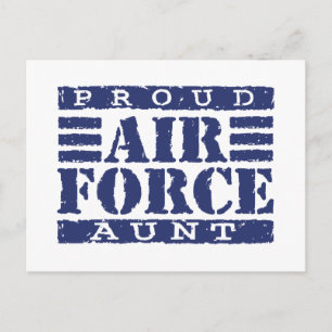 Air Force Aunt Postcard