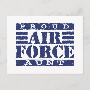 Air Force Aunt Postcard