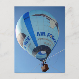 Air Force Balloon Postcard