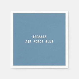 Air Force Blue Hex Colour Code Napkins