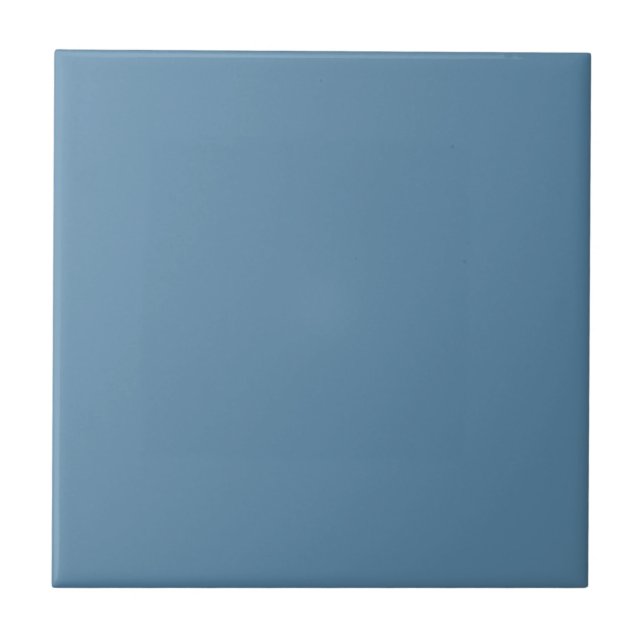 Air Force Blue Solid Color  Tile (Front)