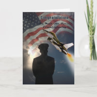 Air Force Commissioning Congratulation Card
