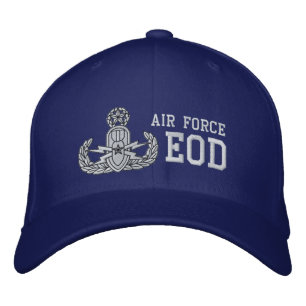 Air Force EOD Master Embroidered Hat
