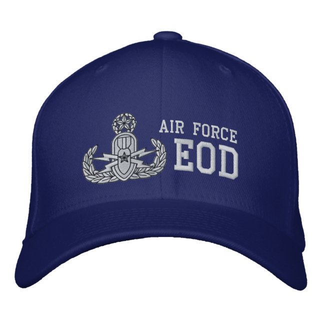 Air Force EOD Master Embroidered Hat (Front)