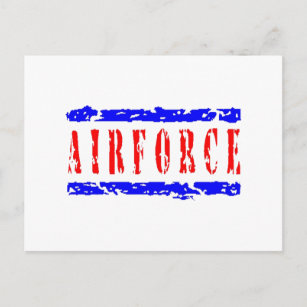 Air Force Gear Postcard