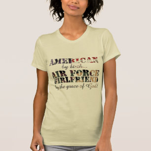 Air Force Girlfriend Grace of God T-Shirt