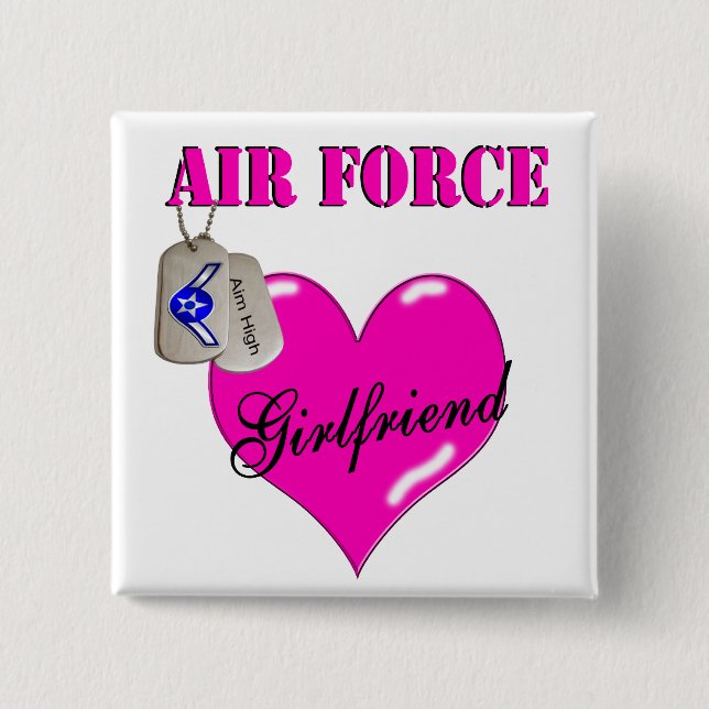 Air Force Girlfriend Pin (Front)
