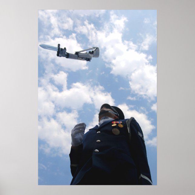 Air Force Honour Guard Drill Team Poster (Front)