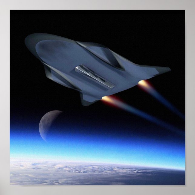 Air Force Hypersonic Cruise Vehicle Artist Concept Poster (Front)