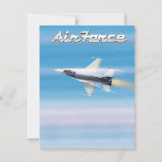 Air Force Jet Poster