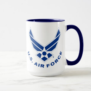 Air Force Logo - Blue Mug