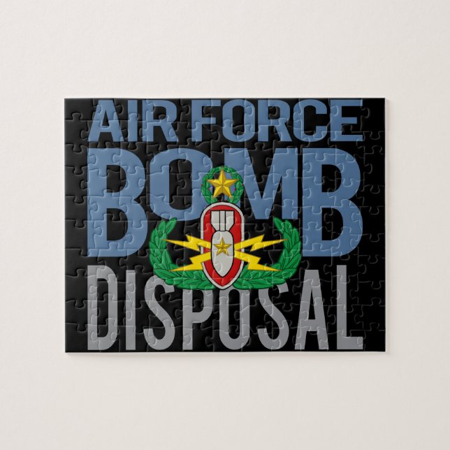 Air Force Master EOD Jigsaw Puzzle (Horizontal)