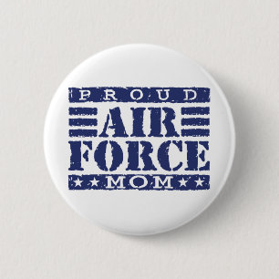 Air Force Mum 6 Cm Round Badge
