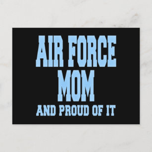 Air Force Mum and Proud of It Postcard