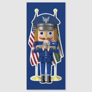Air Force Nutcracker with Little Military Truck