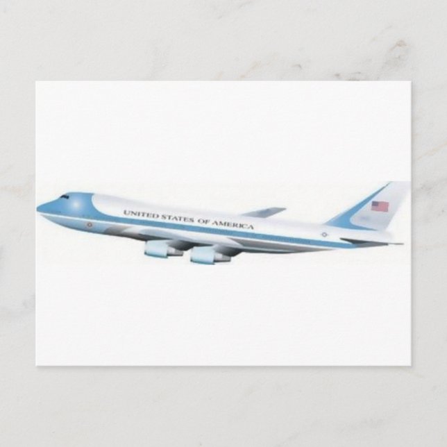 Air Force One Postcard (Front)