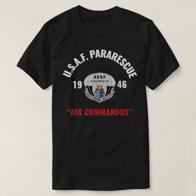 Air Force Pararescue PJ T Shirt (Design Front)