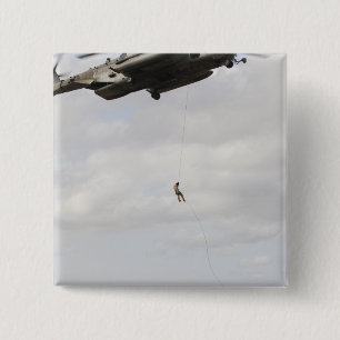 Air Force pararescuemen conduct a combat insert 2 15 Cm Square Badge