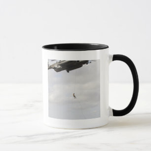 Air Force pararescuemen conduct a combat insert 2 Mug