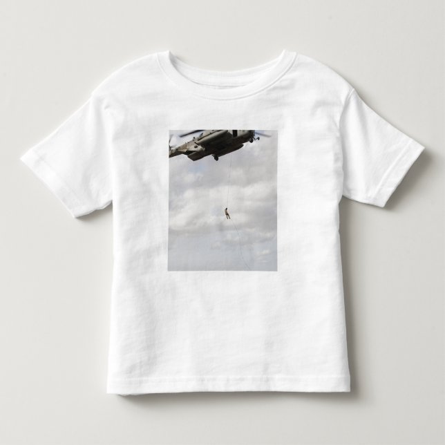 Air Force pararescuemen conduct a combat insert 2 Toddler T-Shirt (Front)