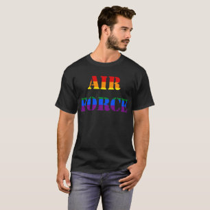 Air Force Rainbow LGBT Military T-Shirt
