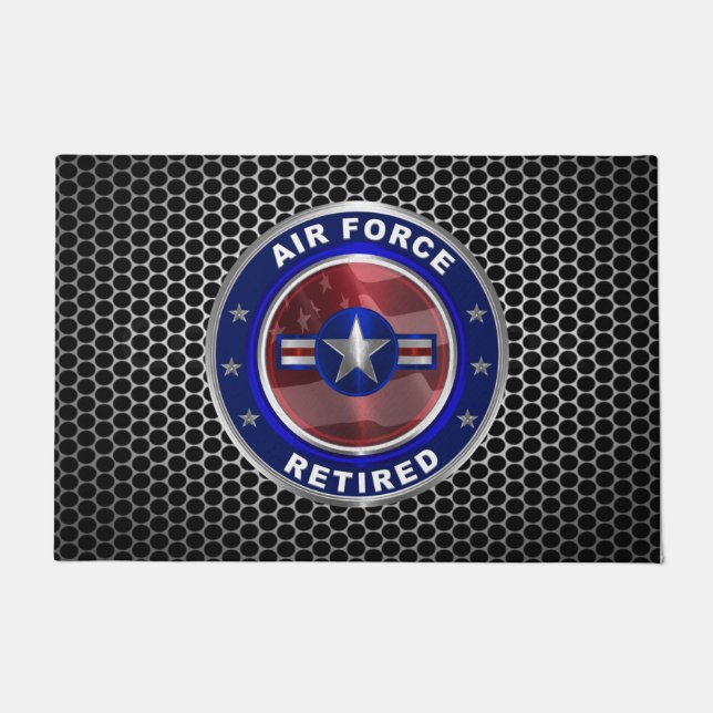 Air Force Retired Doormat (Front)