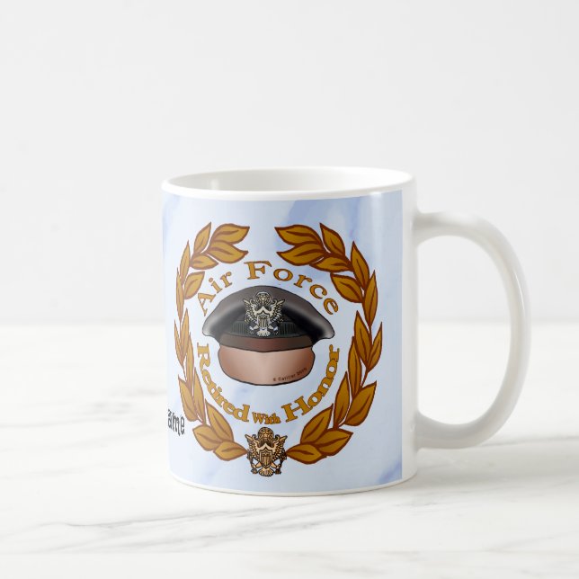 Air Force Retired mug (Right)